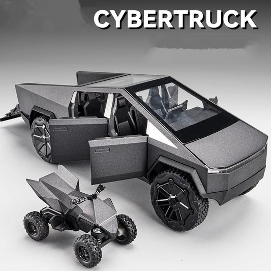 1/24 Tesla Cybertruck Pickup Alloy Car Model